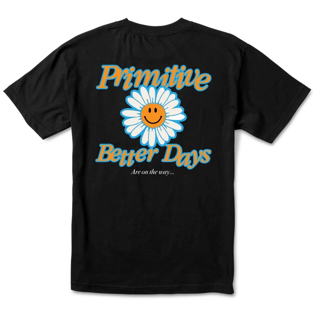 Primitive Better Days Black T-Shirt [Size: S]
