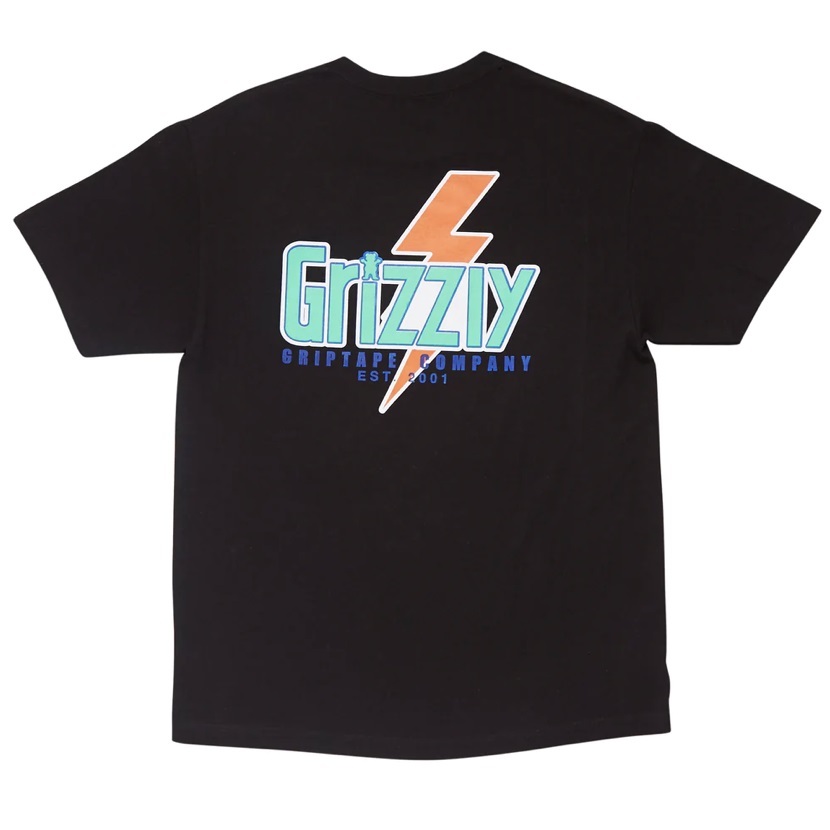Grizzly Thirst Quencher Black T-Shirt