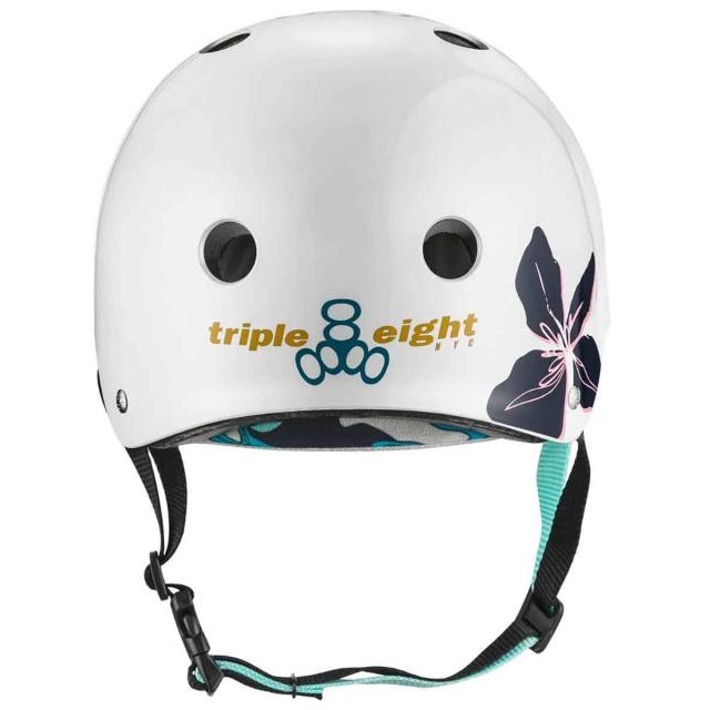 Triple 8 Certified Floral Helmet [Size: XS-S]