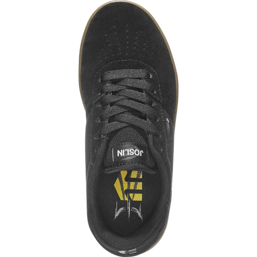 Etnies Josl1n Black Gum Kids Skate Shoes [Size: US 2]