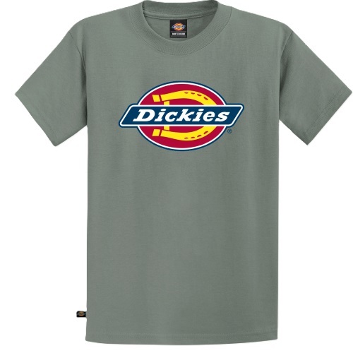 Dickies H.S Classic Rinsed Moss T-Shirt [Size: M]