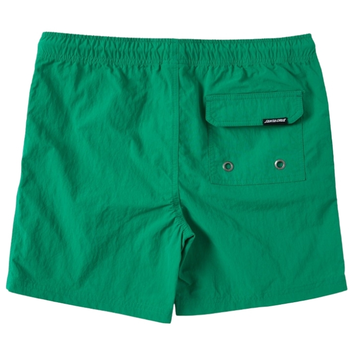 Santa Cruz Classic Dot Cruzier Green Youth Shorts