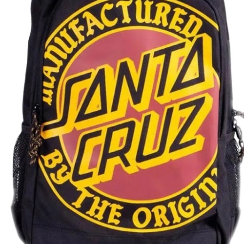 Santa Cruz MFG Club Dot Black Backpack
