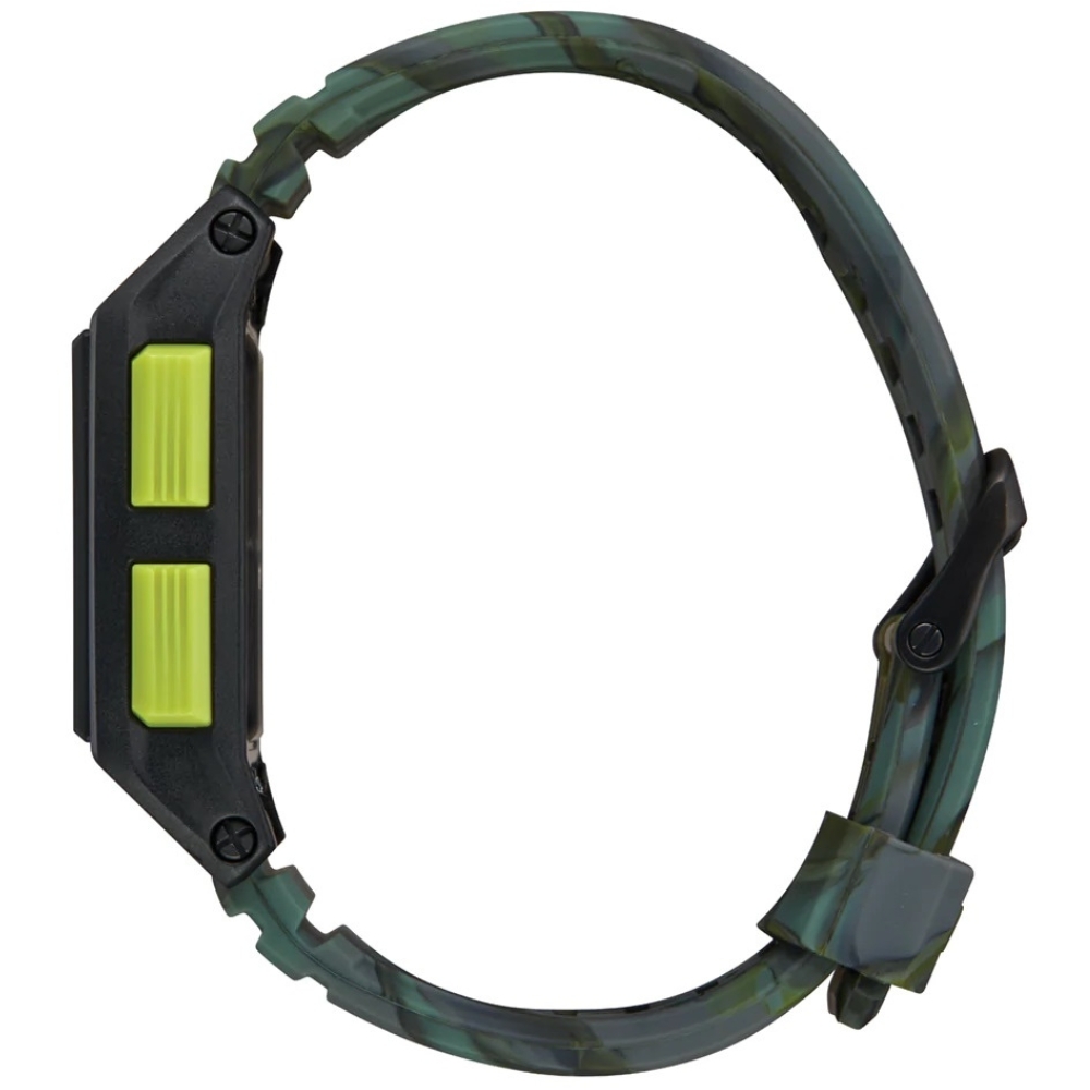 Nixon Base Tide Pro Green Camo Watch