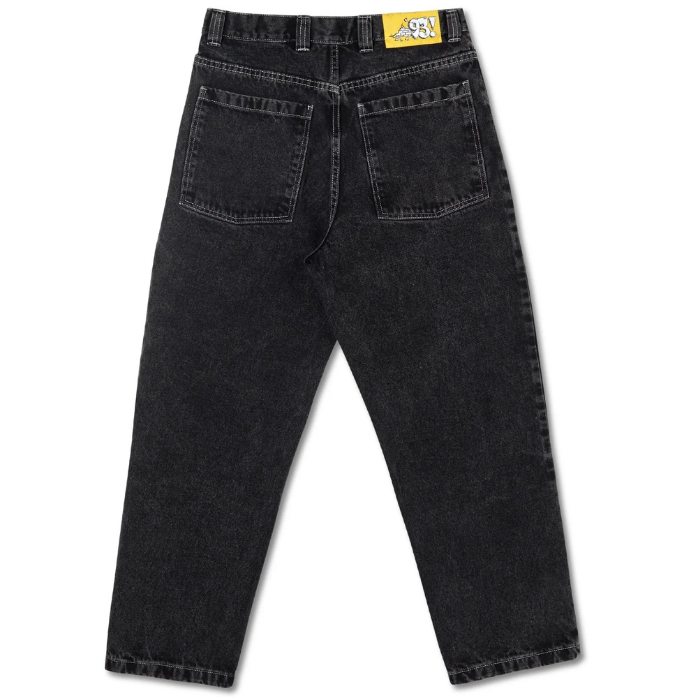 Polar Skate Co 93 Washed Black Work Pants [Size: 28/30]