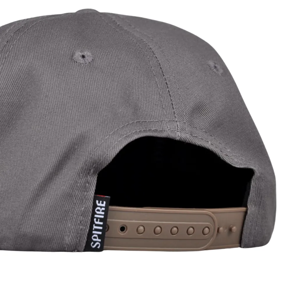 Spitfire Bighead Fill Charcoal Red Hat