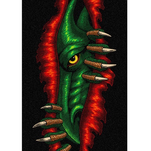 Powell Peralta Dragon Peeker 9 x 33 Skateboard Grip Tape Sheet