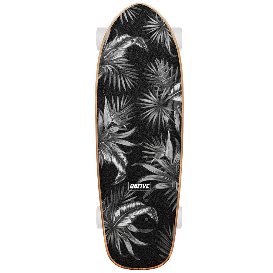 Obfive Lost Tropics Dark 31 Surfskate Skateboard