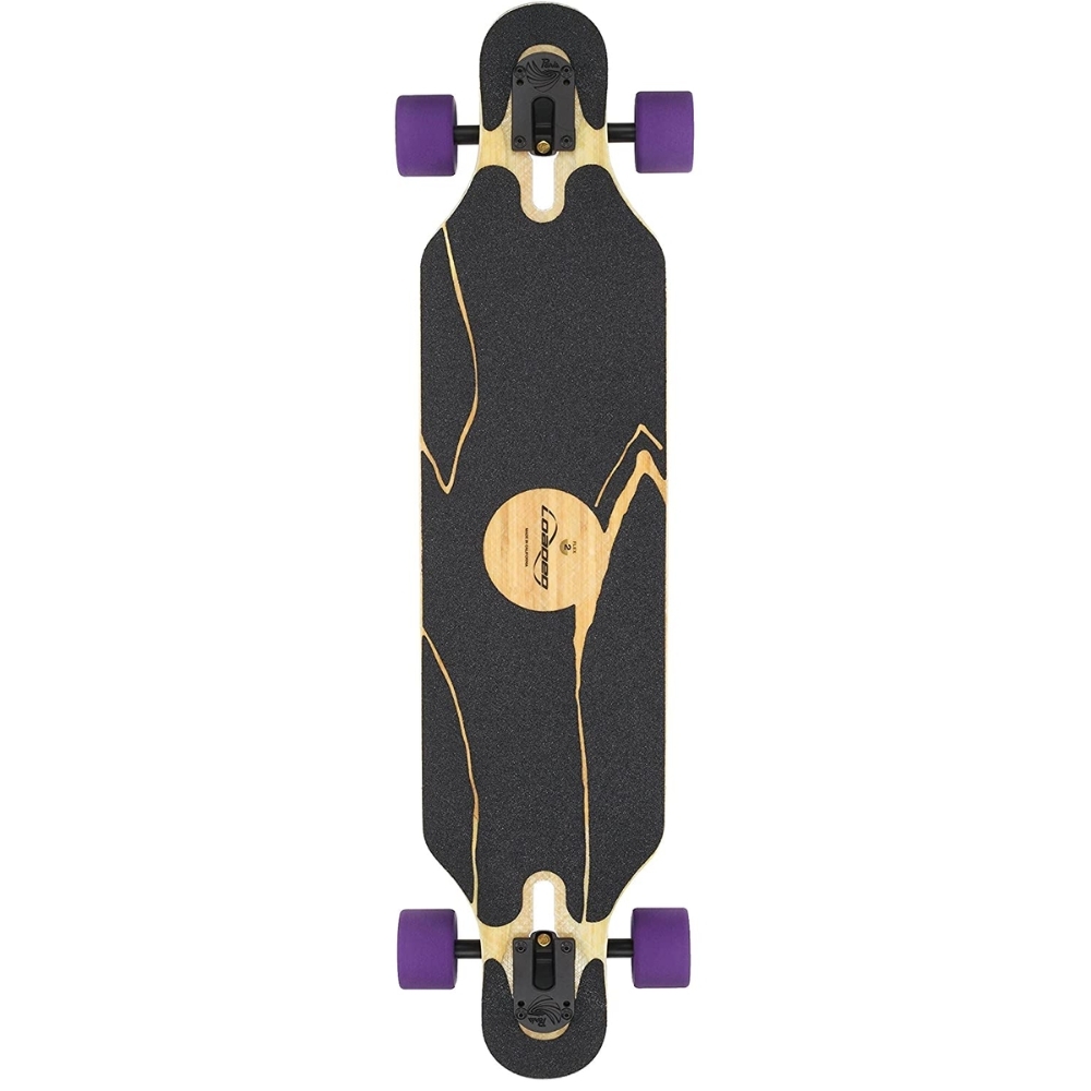 Loaded Icarus Flex 1 Heat Purple 75mm Longboard Skateboard