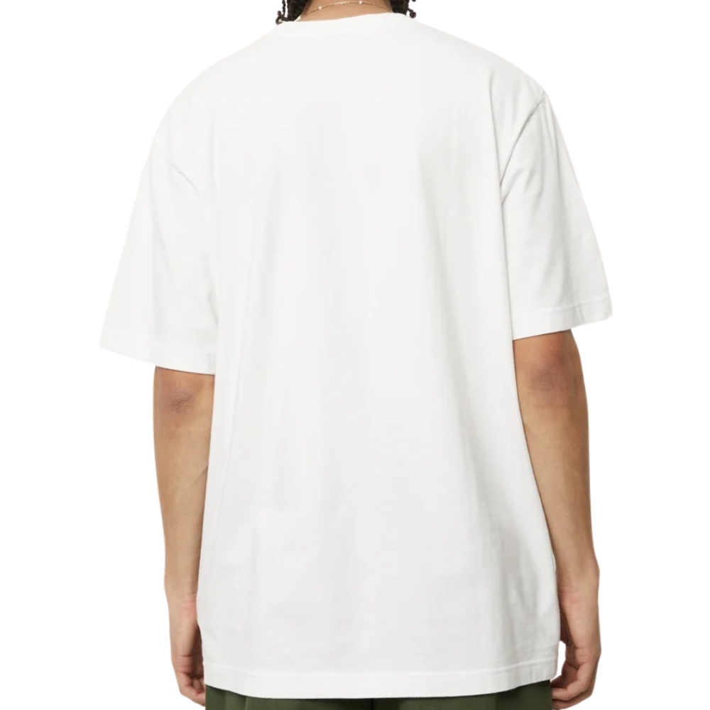 Afends Calico Recycled Retro Logo White T-Shirt