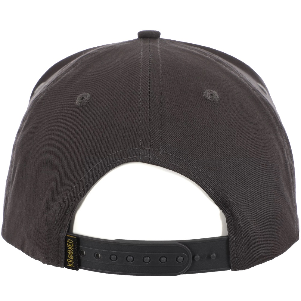 Krooked Arketype Raw Charcoal Adjustable Hat Cap
