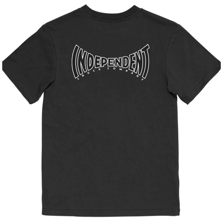 Independent Spanning Vintage Black Youth T-Shirt [Size: 8]