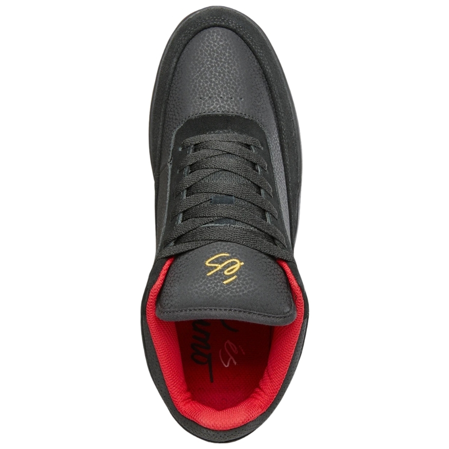 Es Stylus Mid Wade Desarmo Black Red Mens Skate Shoes [Size: US 8]