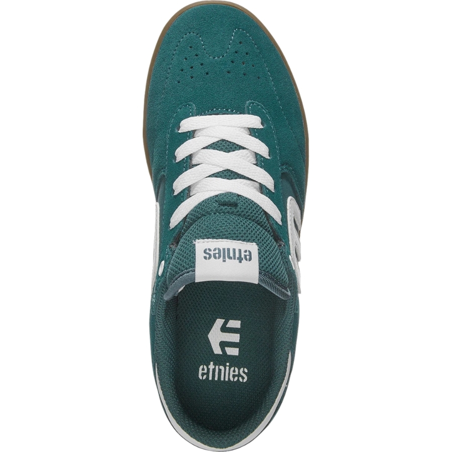 Etnies Windrow Green Gum Kids Skate Shoes [Size: 10C]
