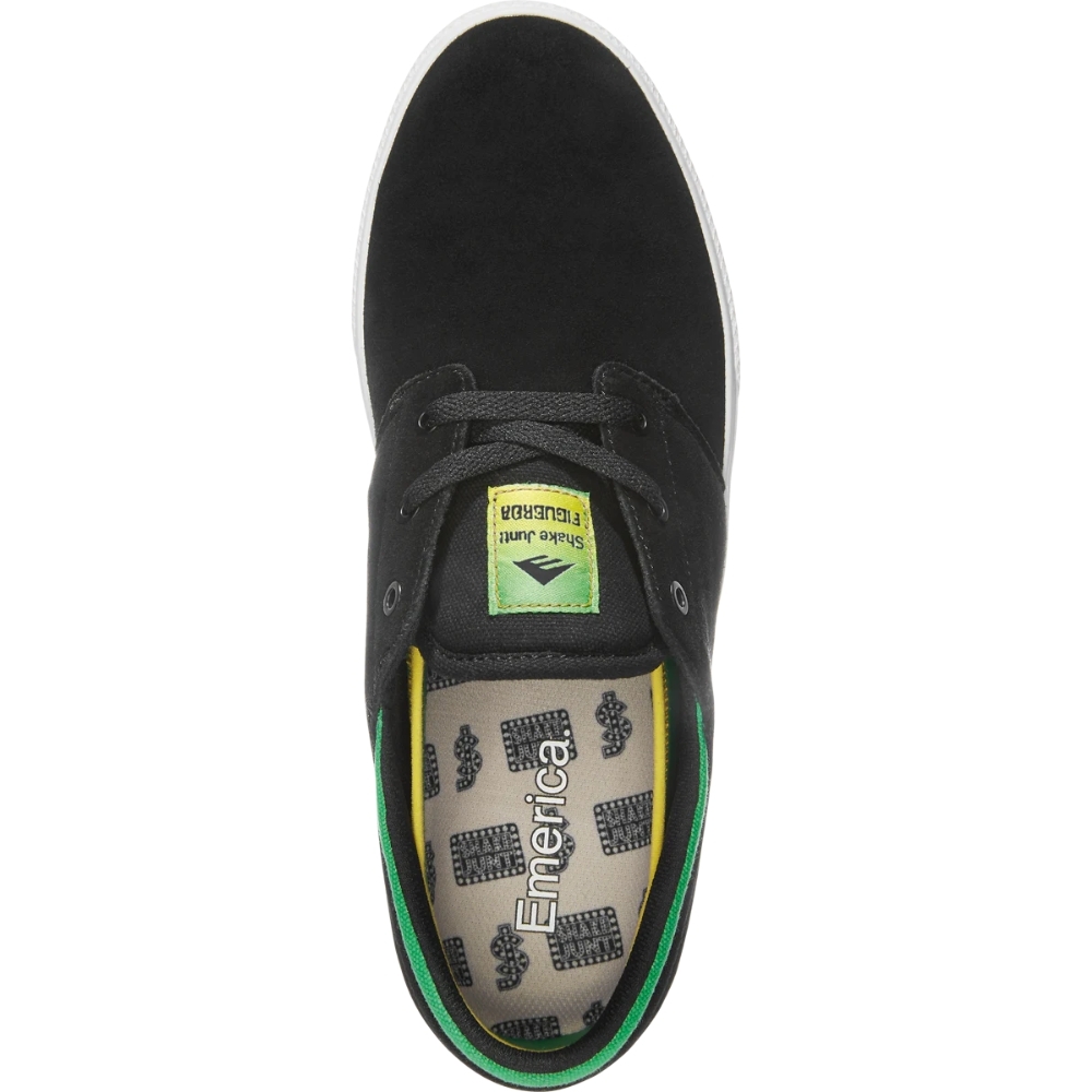 Emerica Figgy G6 X Shake Junt Black Mens Skate Shoes [Size: US 8]