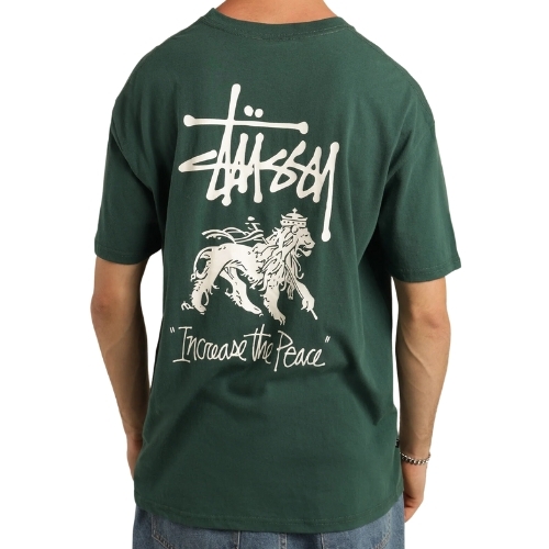 Stussy Increase The Peace Ocean Green T-Shirt [Size: XXL]