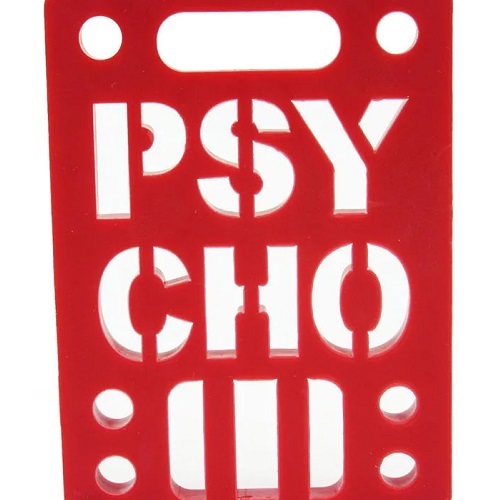 Vision Psycho Red 1/8 Skateboard Riser Set