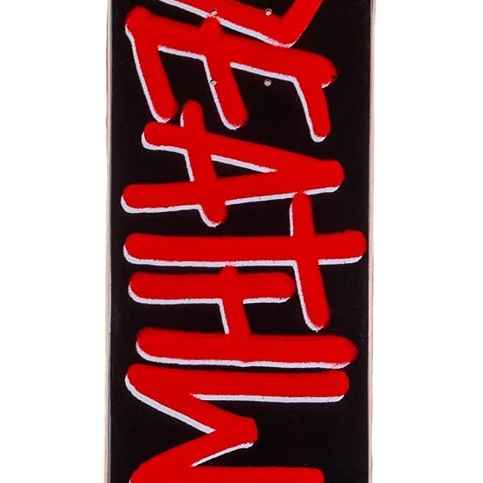Deathwish OG Deathspray Red Black 8.38 Skateboard Deck