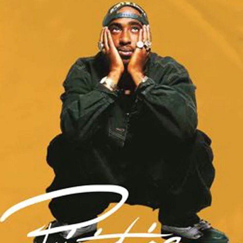 Primitive Tupac Shakur Gold Banner
