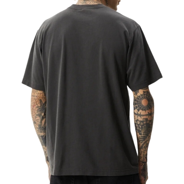 Afends Universal Retro Graphic Stone Black T-Shirt [Size: M]