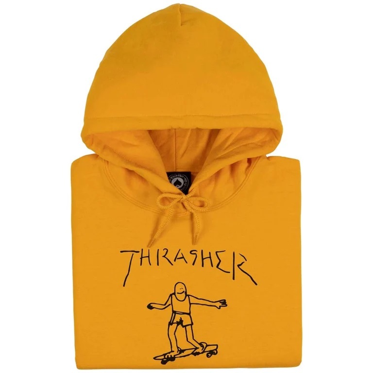 Thrasher Gonz Gold Hoodie [Size: M]