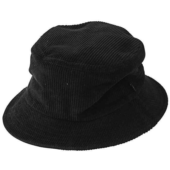 Stussy Crown Cord Black Bucket Hat [Size: L/XL]