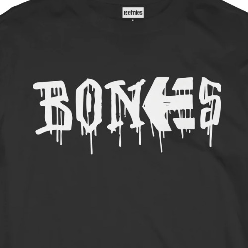 Etnies Bones Black Long Sleeve Shirt [Size: M]