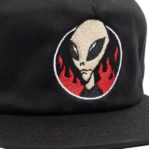 Thrasher X Alien Workshop Believe Black Snapback Hat