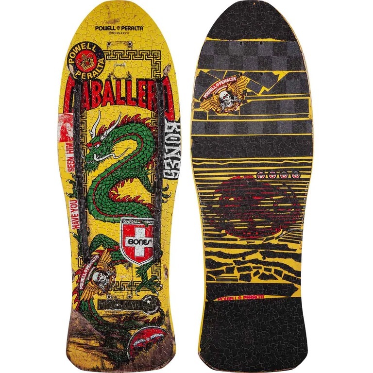 Powell Peralta Cab Chinese Dragon Yellow Jigsaw Puzzle