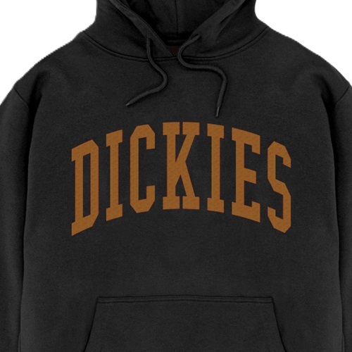 Dickies Longview Pull Over Black Hoodie [Size: M]