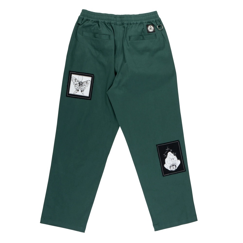 Welcome Skateboards Volume Elastic Patches Evergreen Pants [Size: S]