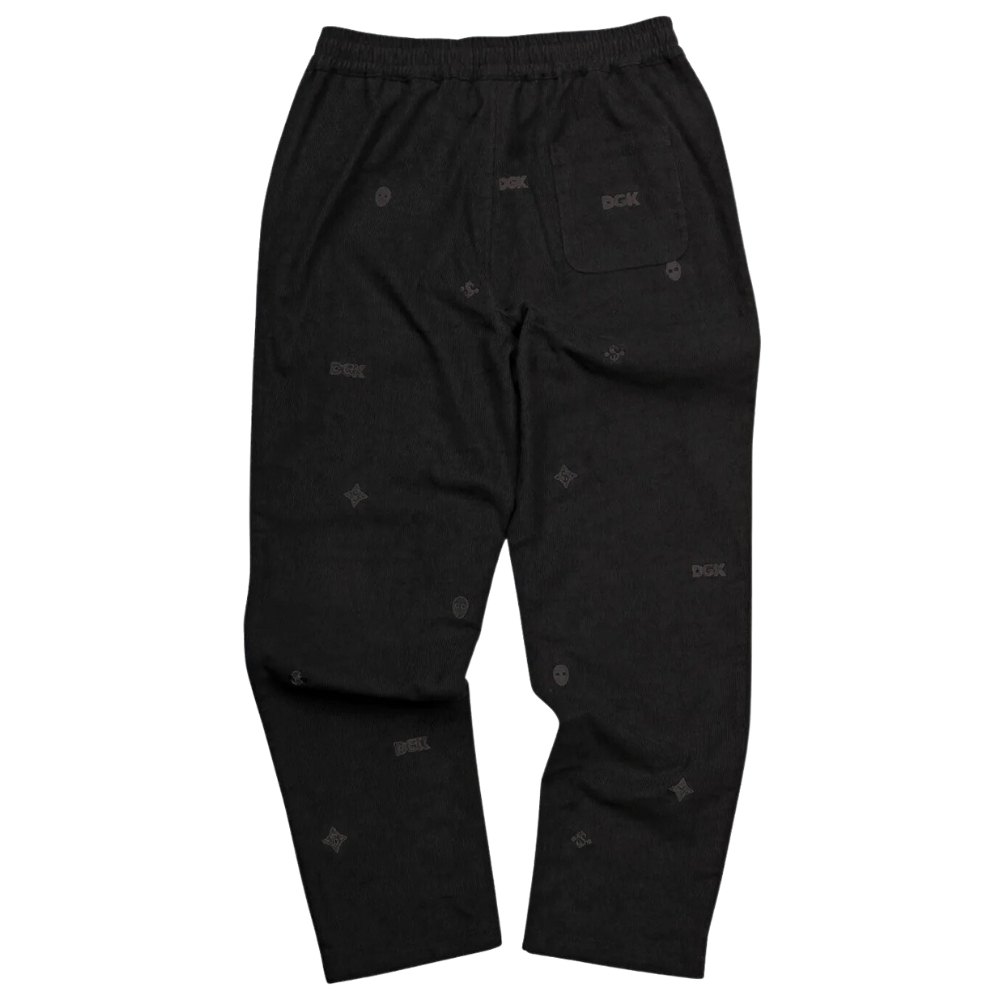 DGK Monogram Cord Black Pants