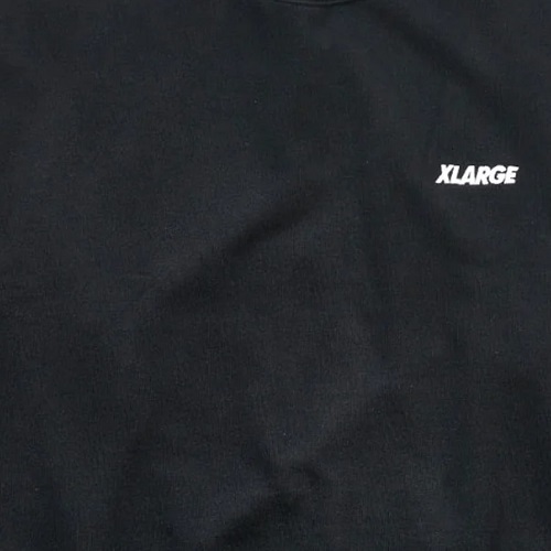 XLarge Text Black Crew Jumper [Size: XXL]
