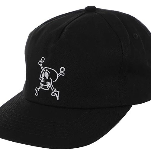 Krooked Style Black White Adjustable Hat Cap
