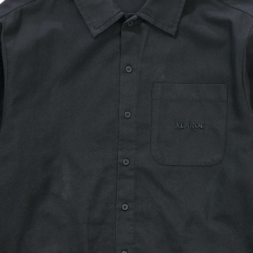 XLarge 91 Oxford Black Long Sleeve Shirt [Size: S]