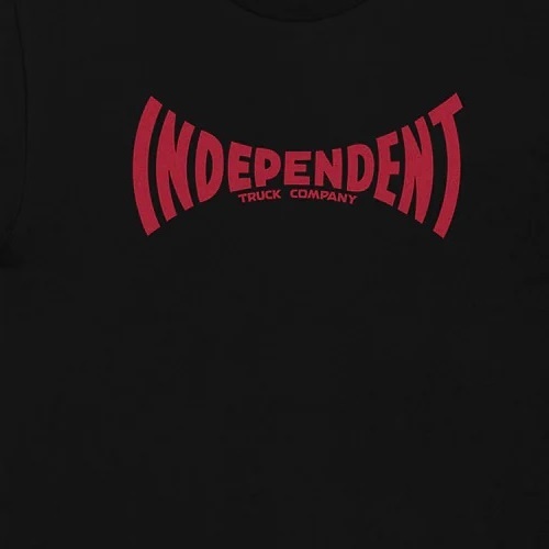 Independent Spanning Original Fit Black Long Sleeve Shirt [Size: M]