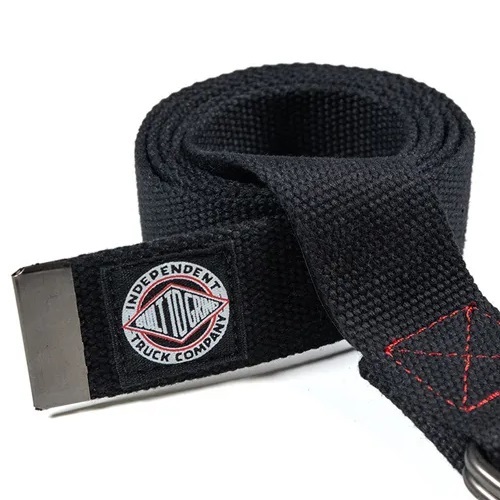 Independent BTG Lode Cotton D Ring Black Belt