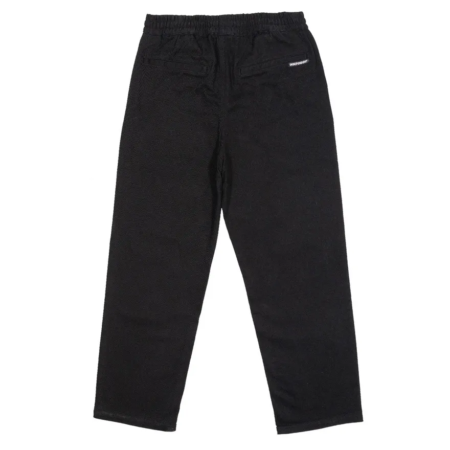 Independent ITC Otis Elasticated Black Pants