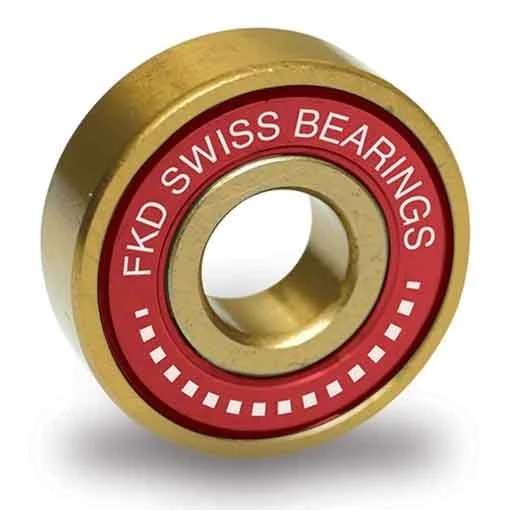 Fkd Swiss Gold Skateboard Bearings