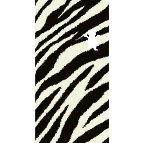 Grizzly Grip Animal Thug Zebra 9 x 33 Skateboard Grip Tape Sheet