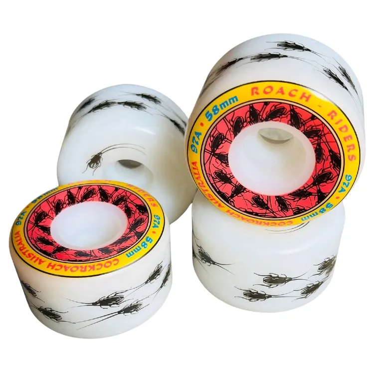 Cockroach Roach Riders 97A 58mm Skateboard Wheels