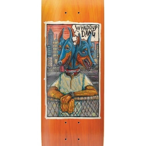 Flip Hounds Luan Oliveira Orange 8.125 Skateboard Deck