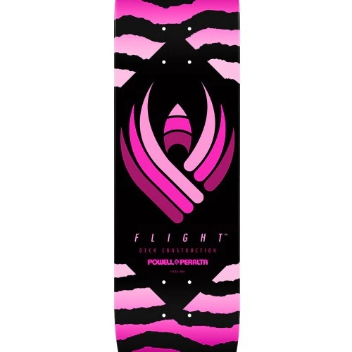 Powell Peralta Flight Safari Pink Shape 247 8.0 Skateboard Deck