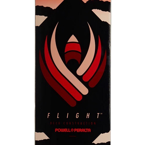 Powell Peralta Flight Safari Red Shape 243 8.25 Skateboard Deck