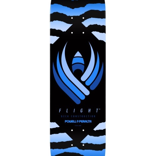 Powell Peralta Flight Safari Blue Shape 246 9.0 Skateboard Deck