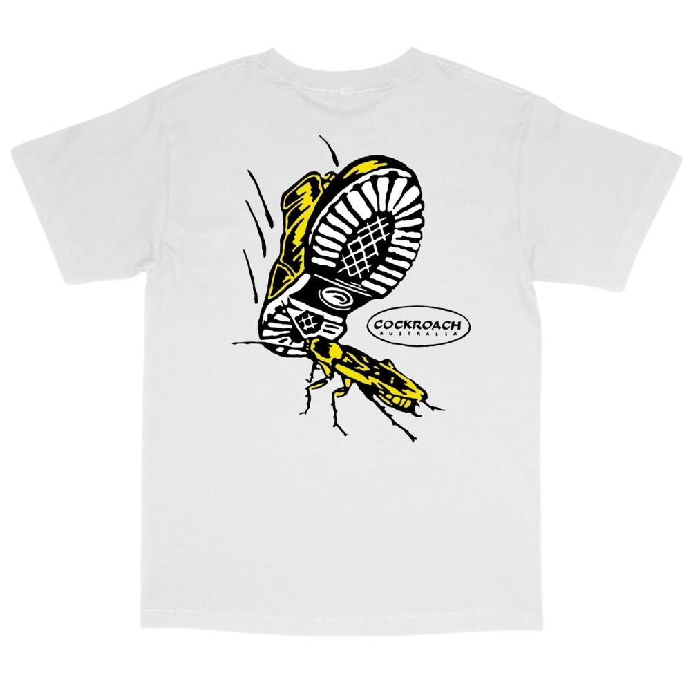 Cockroach Mascot White T-Shirt