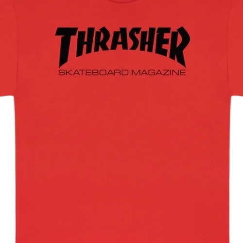 Thrasher Skate Mag Red Youth T-Shirt [Size: XS]