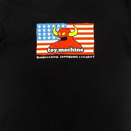 Toy Machine American Monster BSC Black T-Shirt [Size: M]
