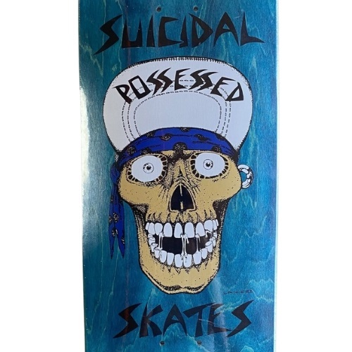 Dogtown Suicidal Skates Punk Skull Pool 9.125 Skateboard Deck