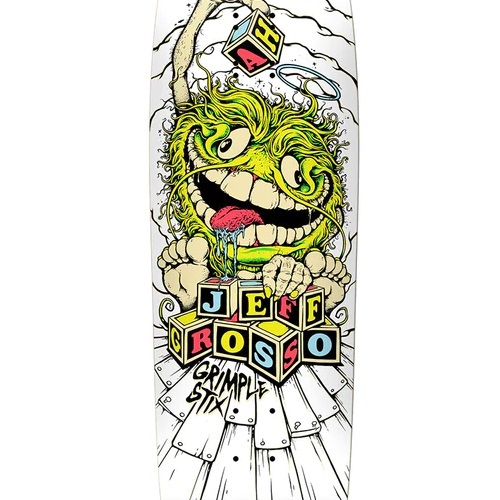 Anti Hero Grimple Grosso White 9.25 Skateboard Deck